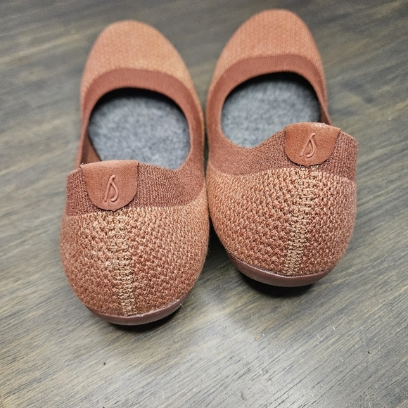 Allbirds Tree Breezers Slip On Ballet Flats Size 5.5 Lightweight Sunkissed Red - Picture 5 of 6